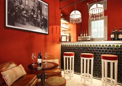 Wine bar – Mezzo Litro <br> Florence